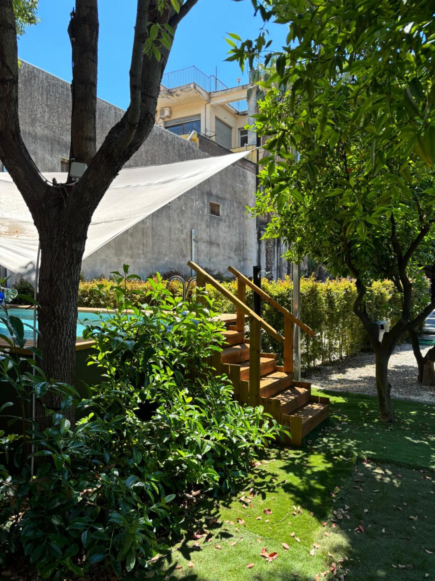 Luxury Historic Residence With Heated Pool Near Catania, Taormina, The Sea And Mount Etna Giarre Exterior foto